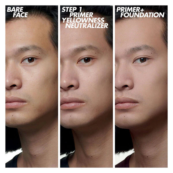 برايمر MAKE UP FOR EVER Yellowness Neutralizer هو قاعدة مكياج مشرقة مصممة للمساعدة في معادلة درجات اللون الأصفر في البشرة، مع توفير لمسة نهائية أكثر نعومة وإشراقاً. ✨  🌟ة